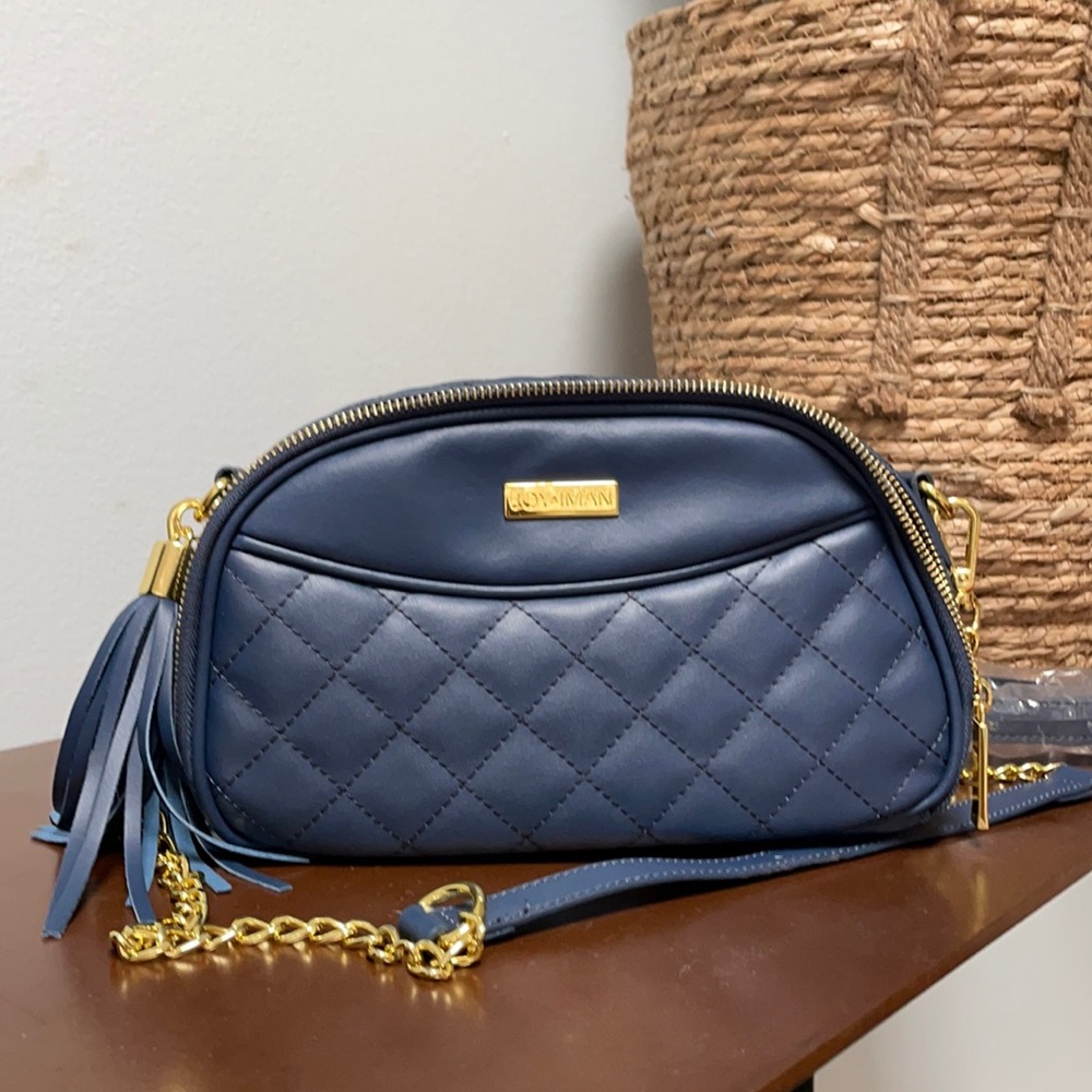 Joy & Iman Quilted purse New!